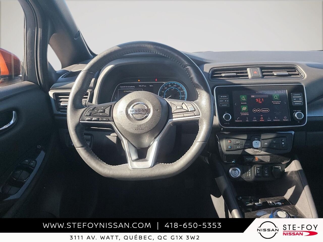 Nissan LEAF SV PLUS 2022 Orange Ste-Foy - photo #13
