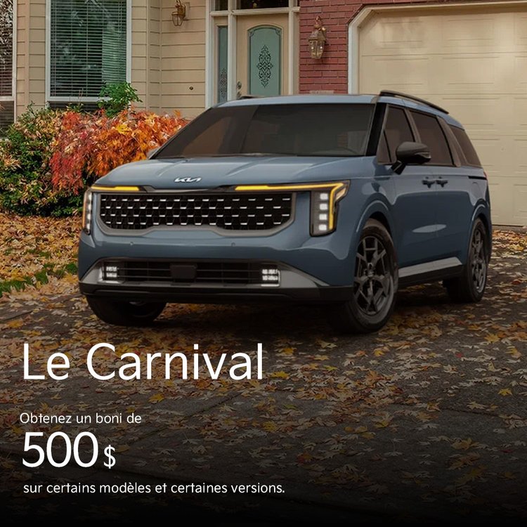 Kia promo septembre Carnival 2026 FR