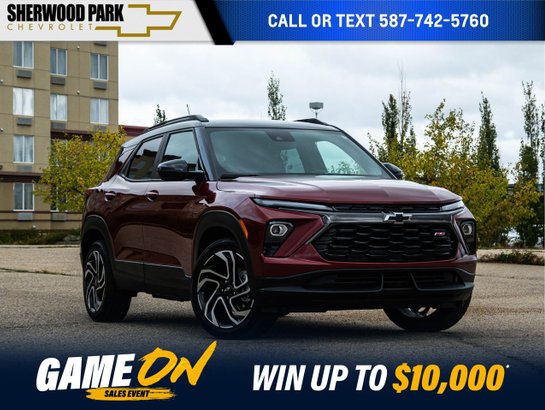 2025 Chevrolet Trailblazer 2025 Red