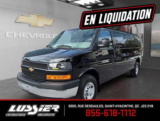 Chevrolet Fourgonnette Express utilitaire Traction arrière 2500 155 po 2026 NOIR