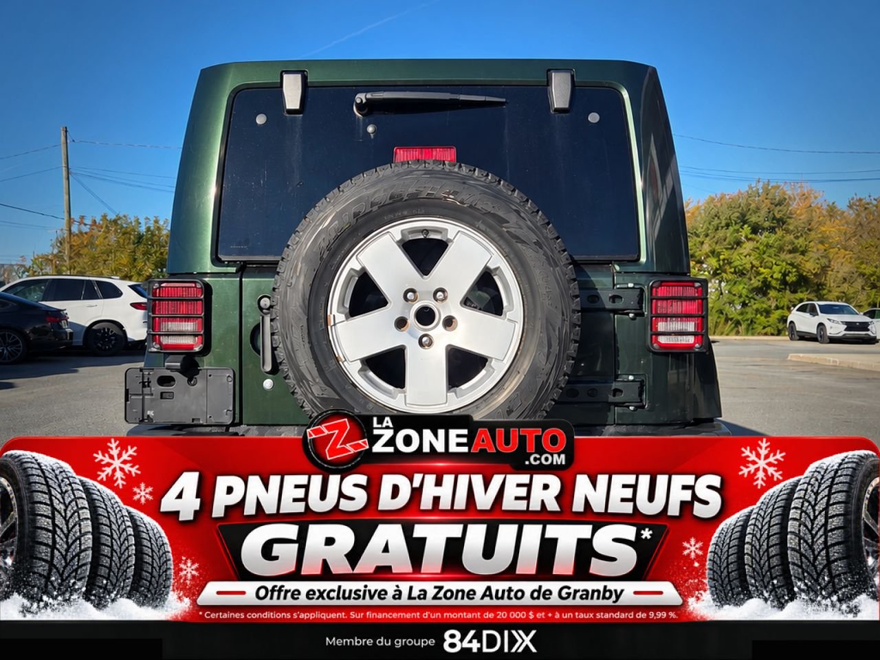 2011 Jeep Wrangler Unlimited Green Granby - photo #5