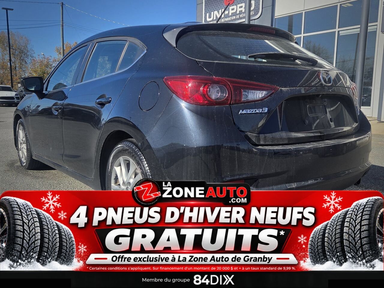 Mazda 3 GS Sport 2018 Noir Granby - photo #4