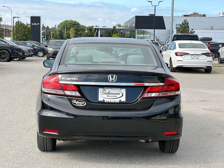 Honda Civic LX 2014 Noir