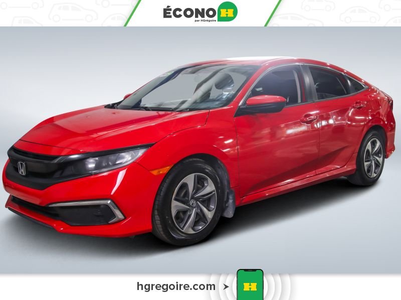 2020 Honda Civic Red Laval - photo #2