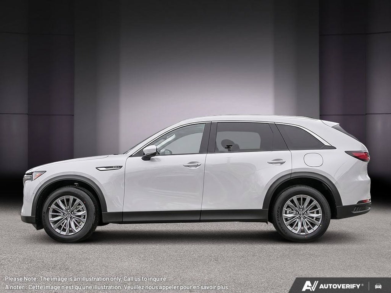 2026 Mazda CX-90 PHEV JM3KKCHA5T1399561 Rhodium White Metallic Mirabel - photo #2