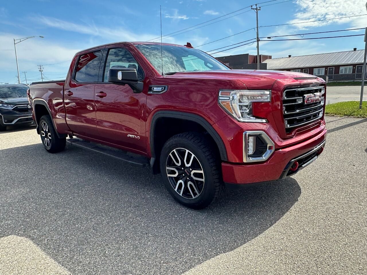 2021 GMC SIERRA K1500 AT4 SIERRA K1500 AT4 Red Matane - photo #7