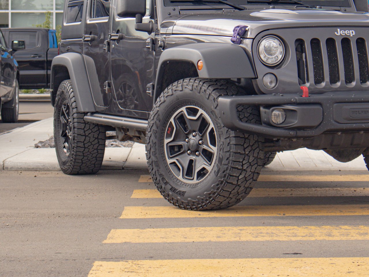 2017 Jeep Wrangler Unlimited 4WD 4dr Rubicon Grey Sherwood Park - photo #5