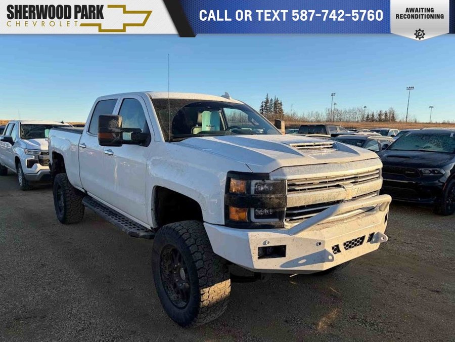 2017 Chevrolet Silverado 2500HD High Country 6.6L Duramax | Lifted White