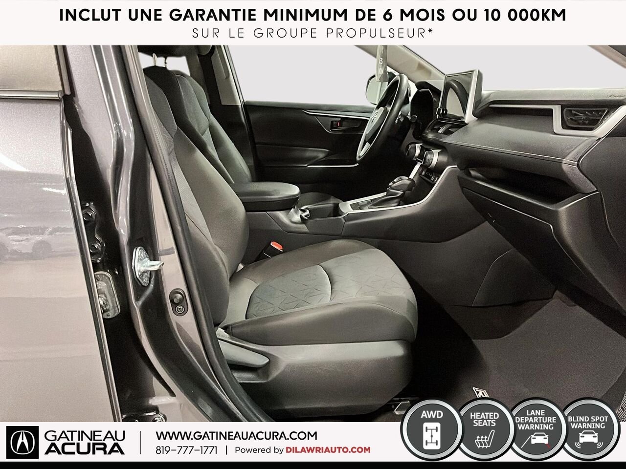 Toyota RAV4 LE AWD 2023 Gris Gatineau - photo #19