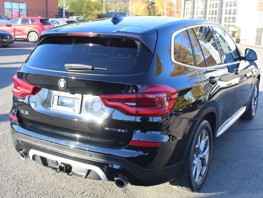 BMW X3 X3 30I XDrive navigation led pneus hiver neufs 19'' 2021 Noir