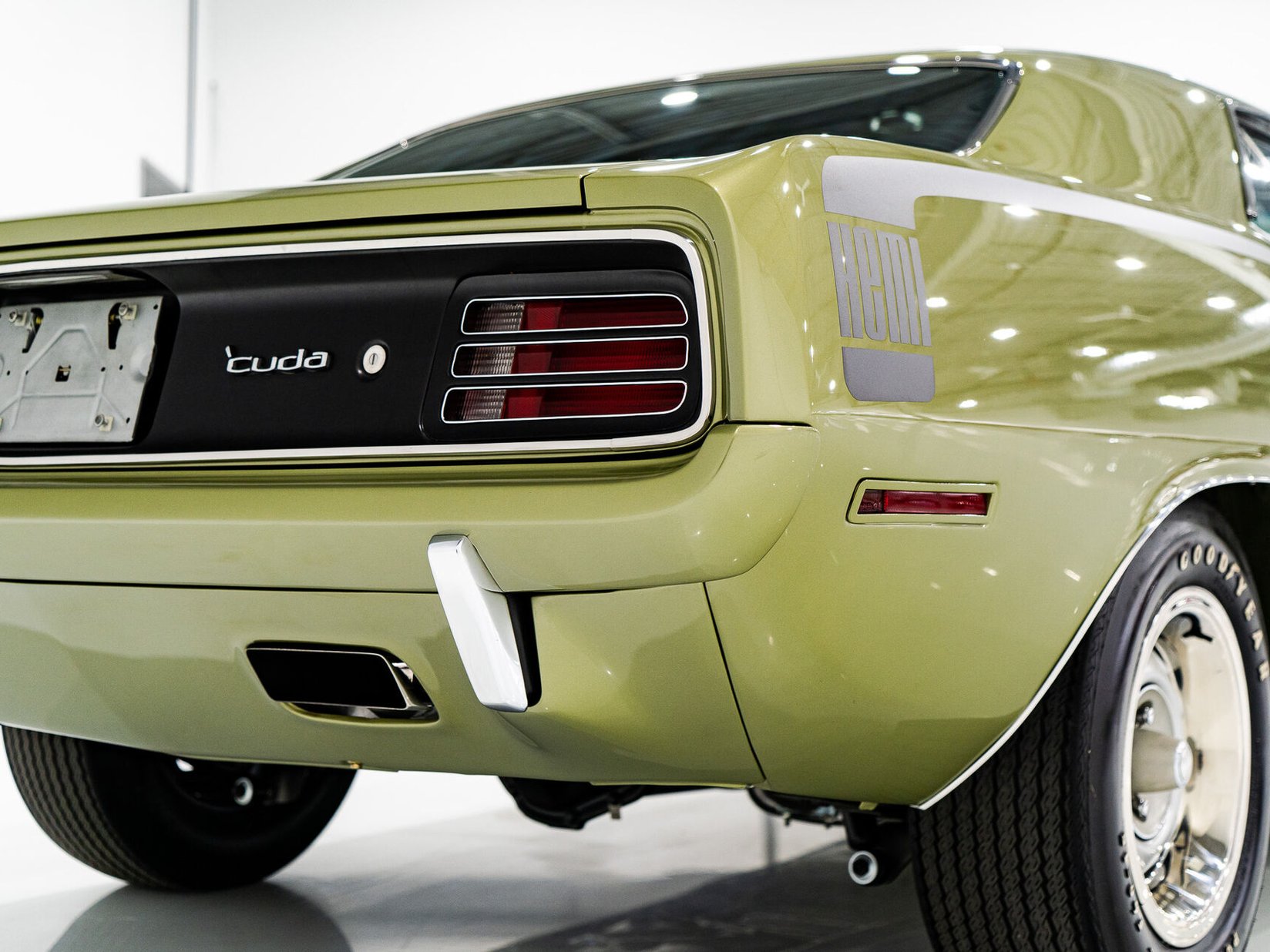 Plymouth HEMI Cuda 1970 Vert Saint-Eustache - photo #40
