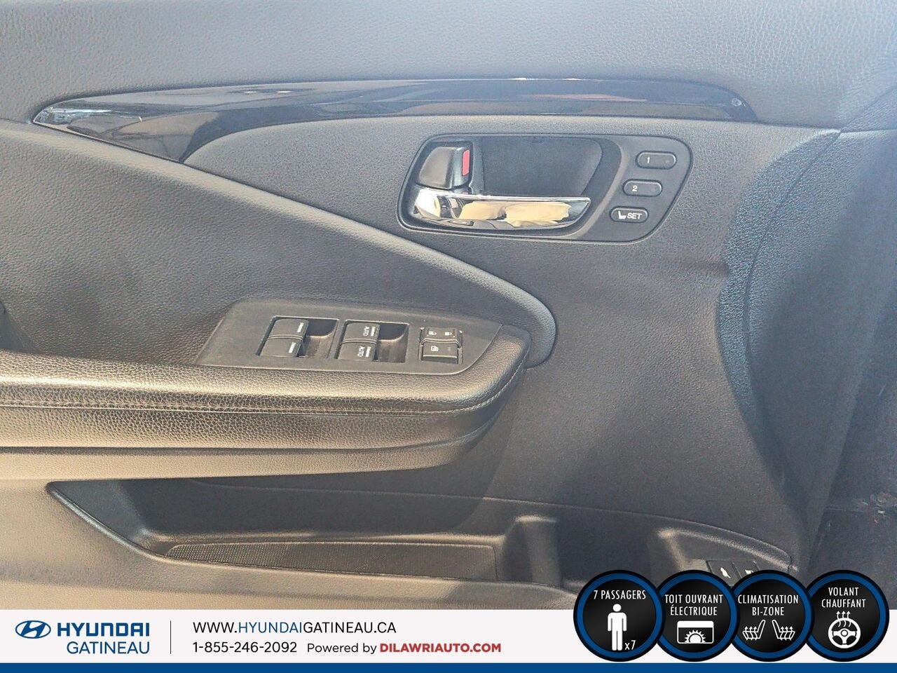 2021 Honda Pilot Touring 7 places TI*** cuir , navigation , bas millage *** Ottawa & Gatineau - photo #9