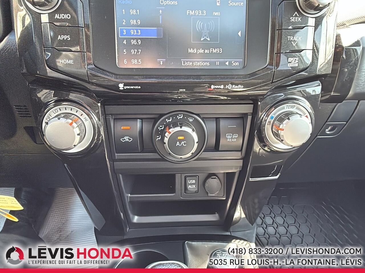 2019 Toyota 4RUNNER TRD OFF ROAD 4WD TRD OFF ROAD Black Lévis - photo #22