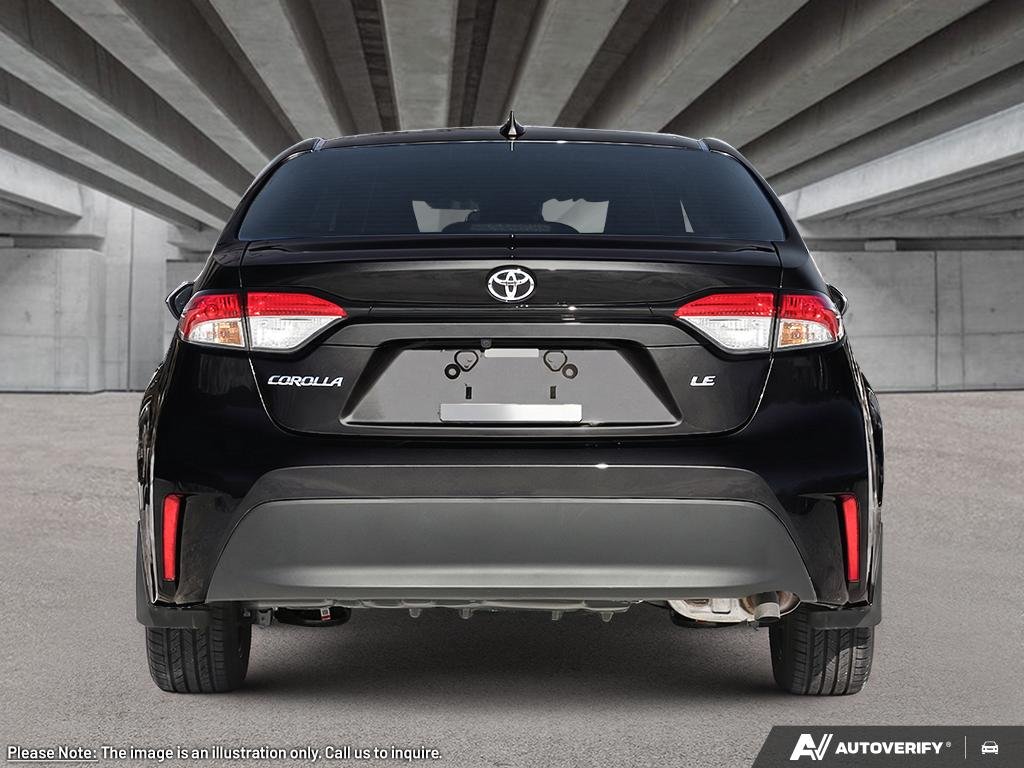 2026 Toyota Corolla 2602318 | LE Midnight Black Metallic Edmonton - photo #4