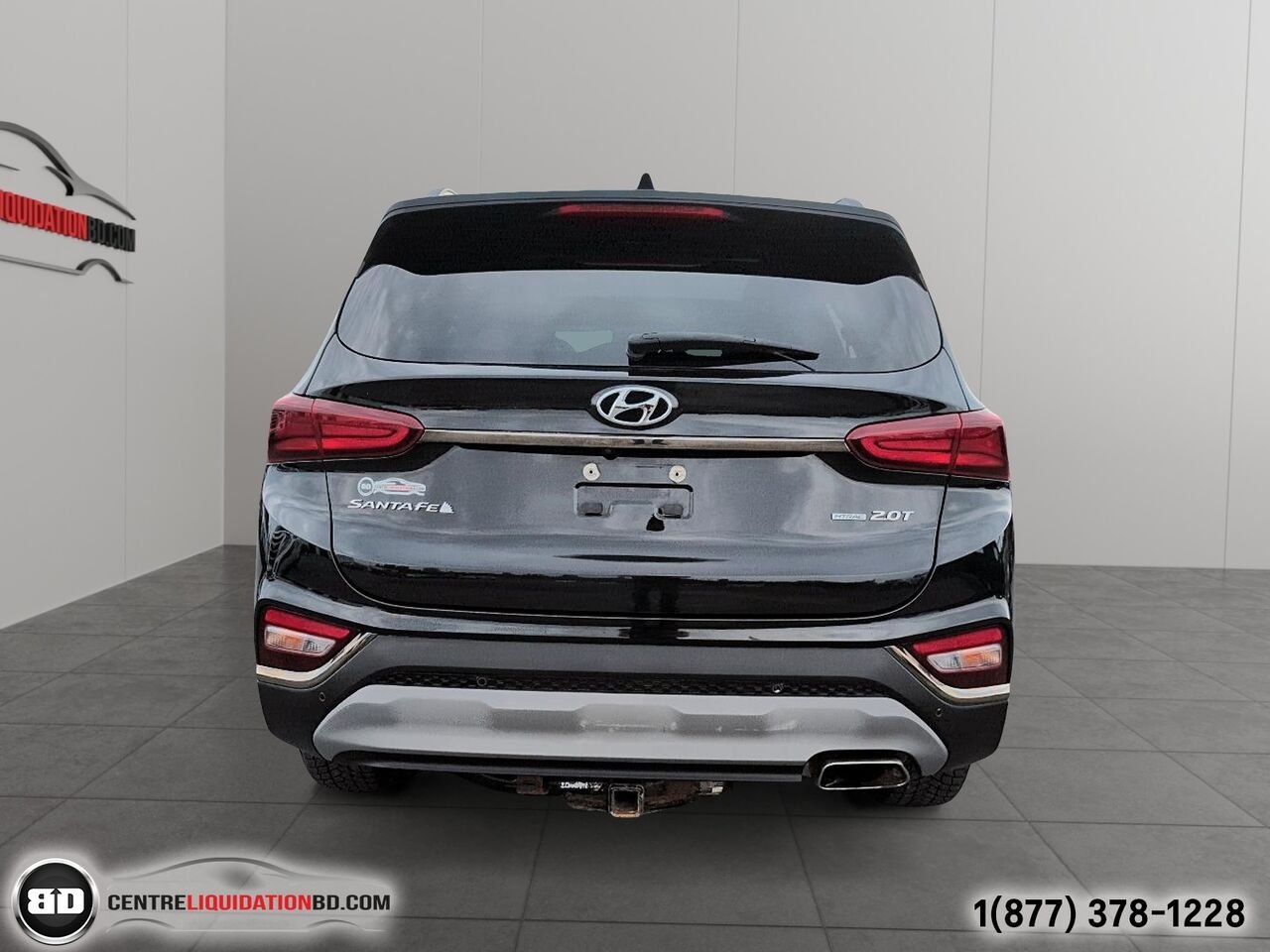 HYUNDAI SANTA FE LUXURY | BD0095 2019 Noir Granby - photo #6