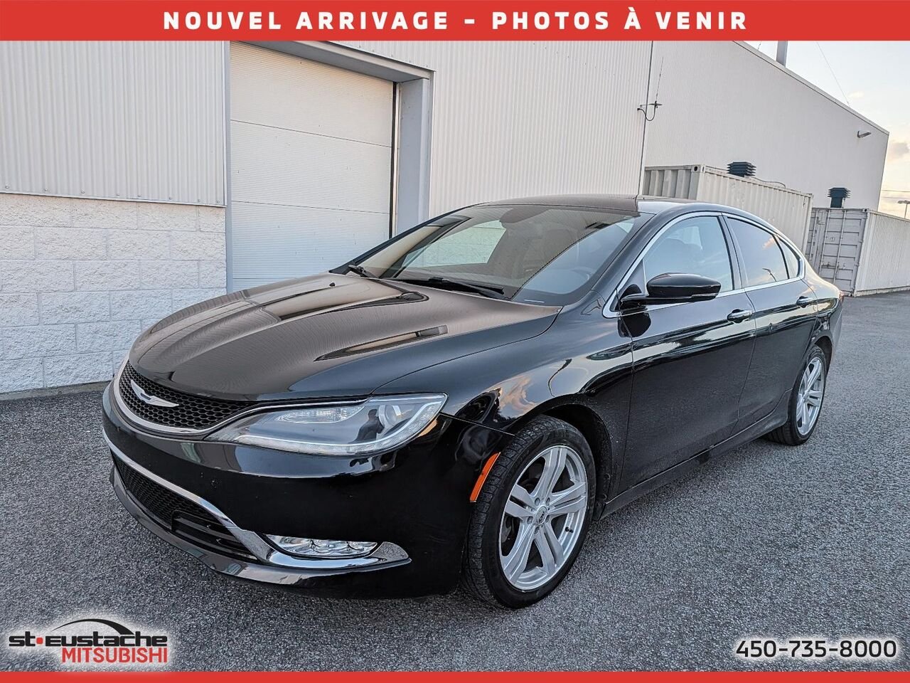 Chrysler 200 c awd 2016 Noir Saint-Eustache - photo #0