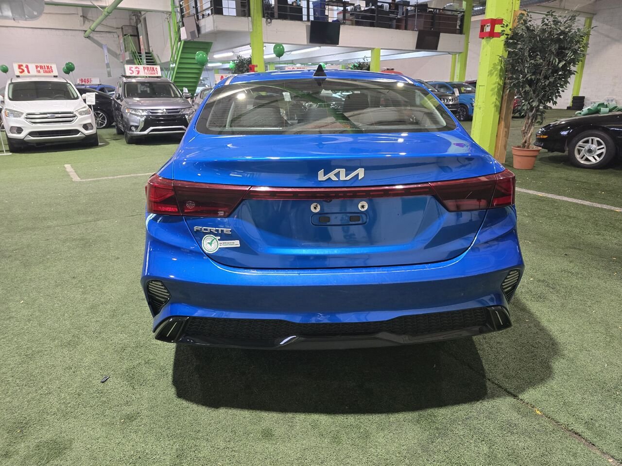 2023 Kia Forte Blue  - photo #4