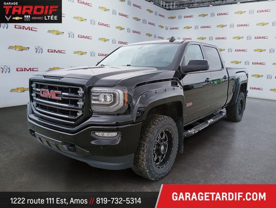 2018 GMC Sierra 1500 SLT cabine multiplace 4RM, 153,0 po Black