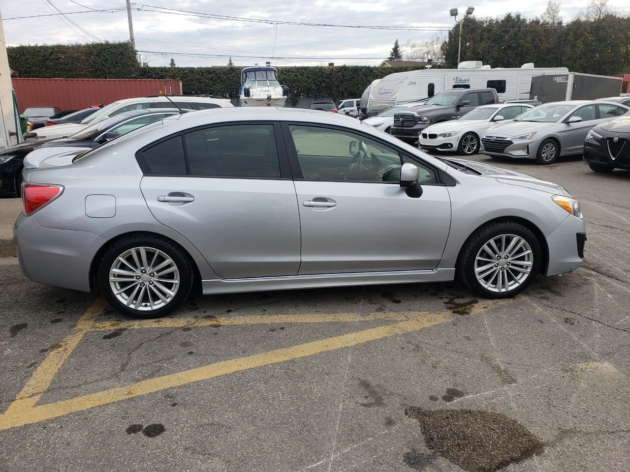 2014 Subaru Impreza Sedan Grey  - photo #7