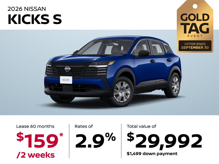Promo Nissan Kicks S
