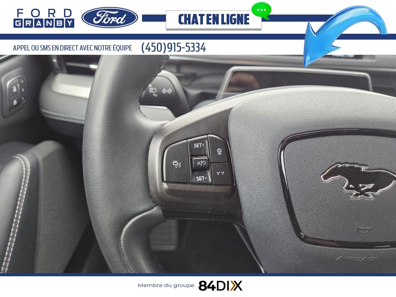 2022 Ford Mustang Mach-E White Granby - photo #14