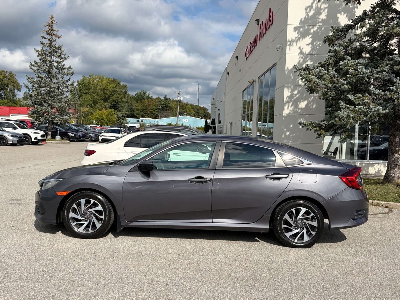 Honda Civic EX 2016 Gris Gatineau - photo #2