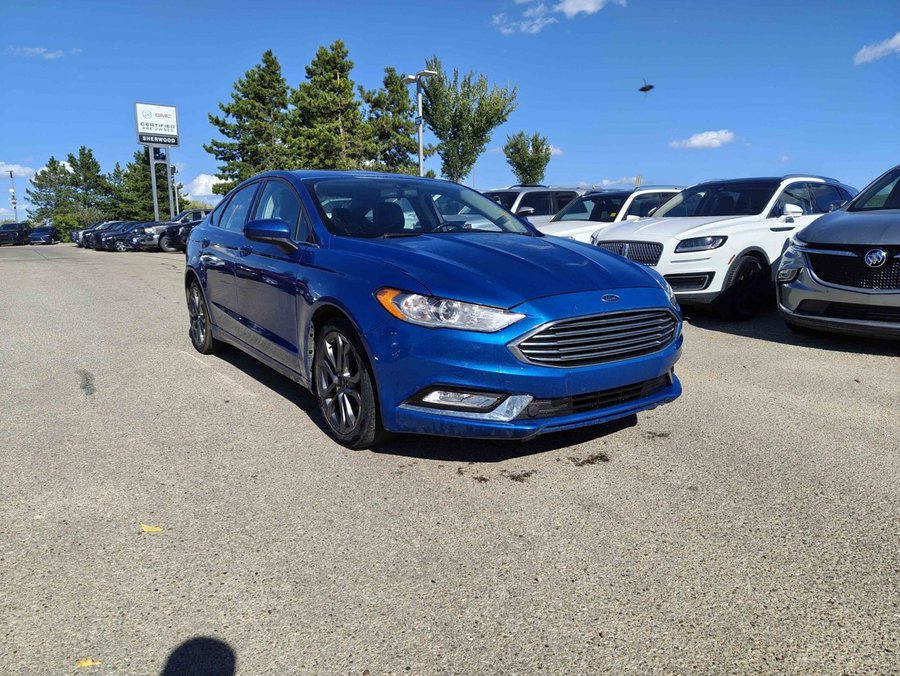 2018 Ford Fusion 2018 Blue