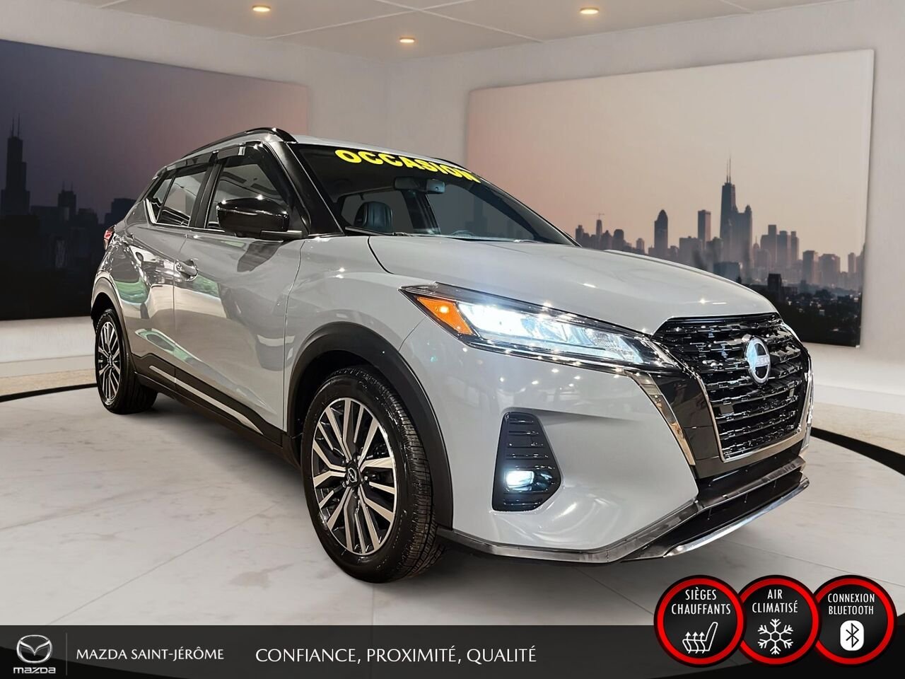 2023 Nissan Kicks Grey Ste-Agathe des Monts - photo #3