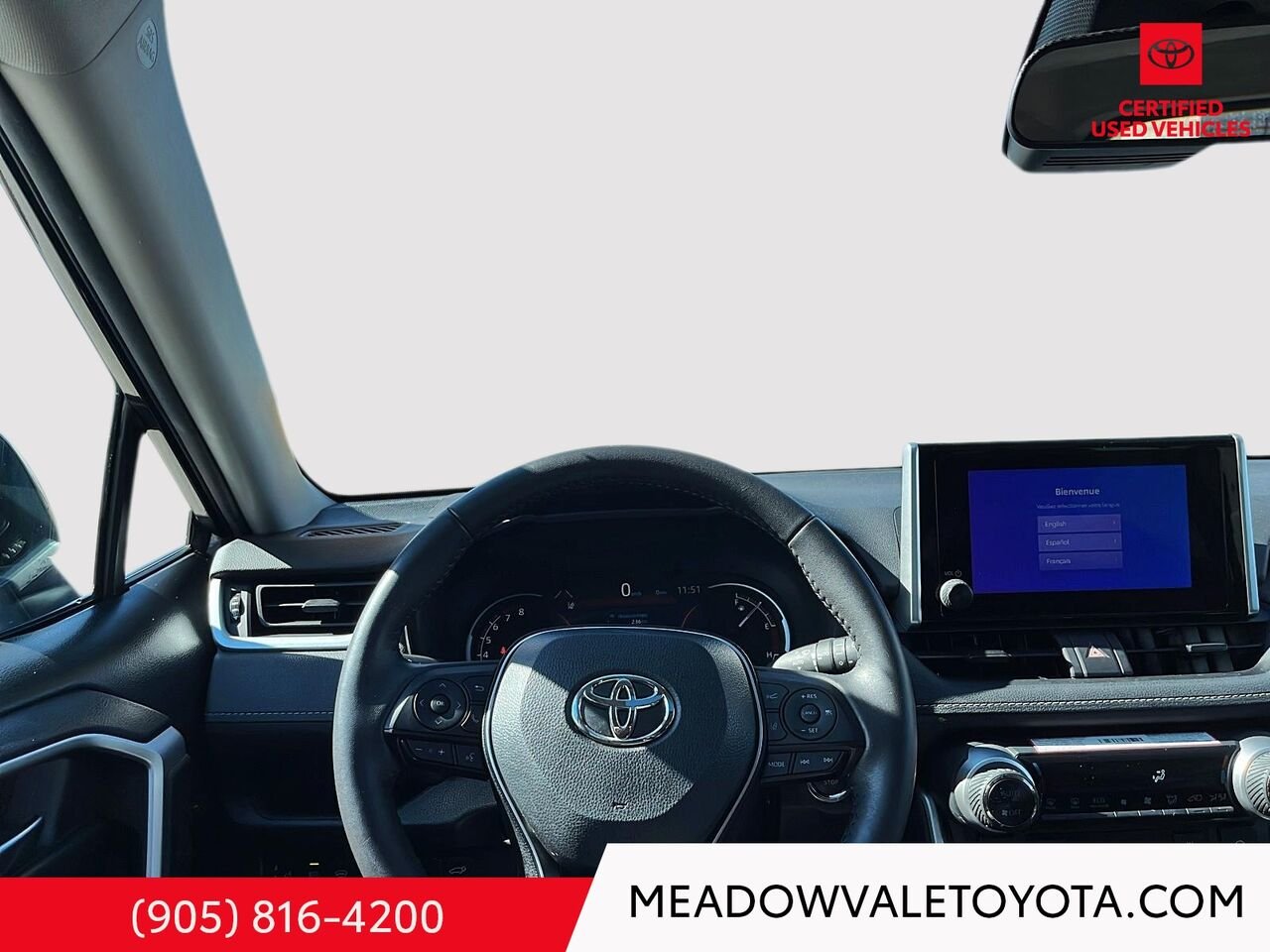 2024 Toyota RAV4 One Owner, Clean Car Fax, Power Sunroof, Power Trunk, Power Seat Grey Mississauga - photo #11
