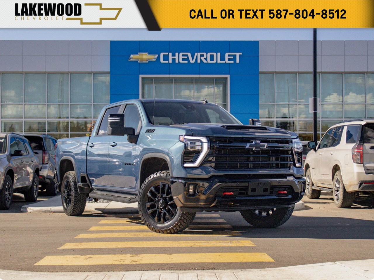2025 Chevrolet Silverado 3500HD 4WD Crew Cab 159 LT Blue Sherwood Park - photo #0