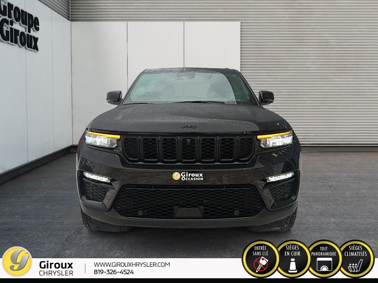 2024 Jeep Grand Cherokee Black Sainte-Agathe-des-Monts - photo #1