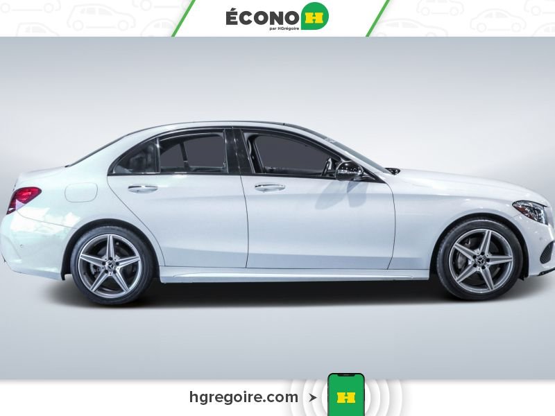 2017 Mercedes Benz C-Class White Laval - photo #8