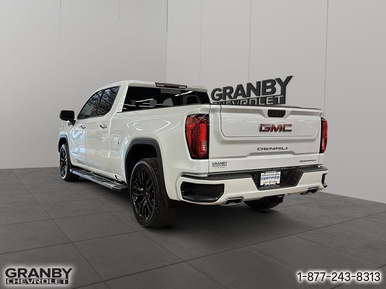 GMC Sierra 1500 Denali cabine multiplace 4RM 157 po | G3549 2021 Blanc Granby - photo #6