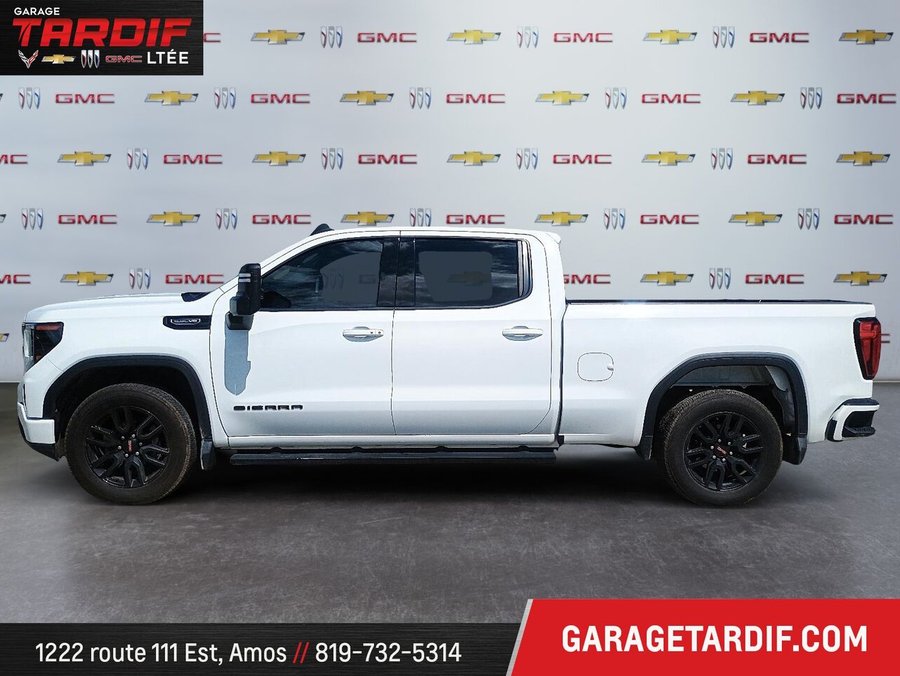 2024 GMC SIERRA 1500 4WD CREW CAB PICKUP ELEVATION White