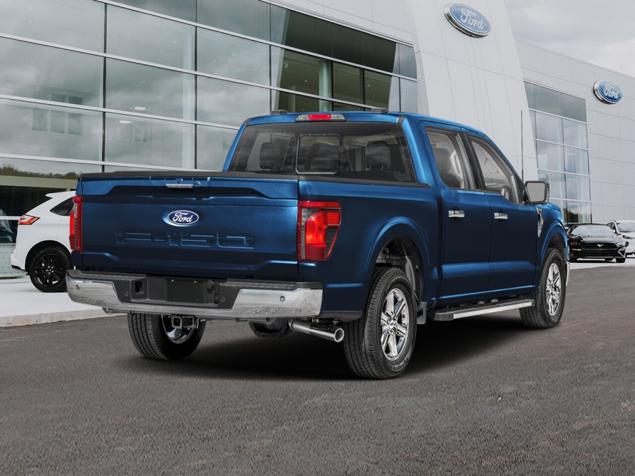 2025 Ford F-150 Antimatter Blue Metallic Saint-Eustache - photo #2