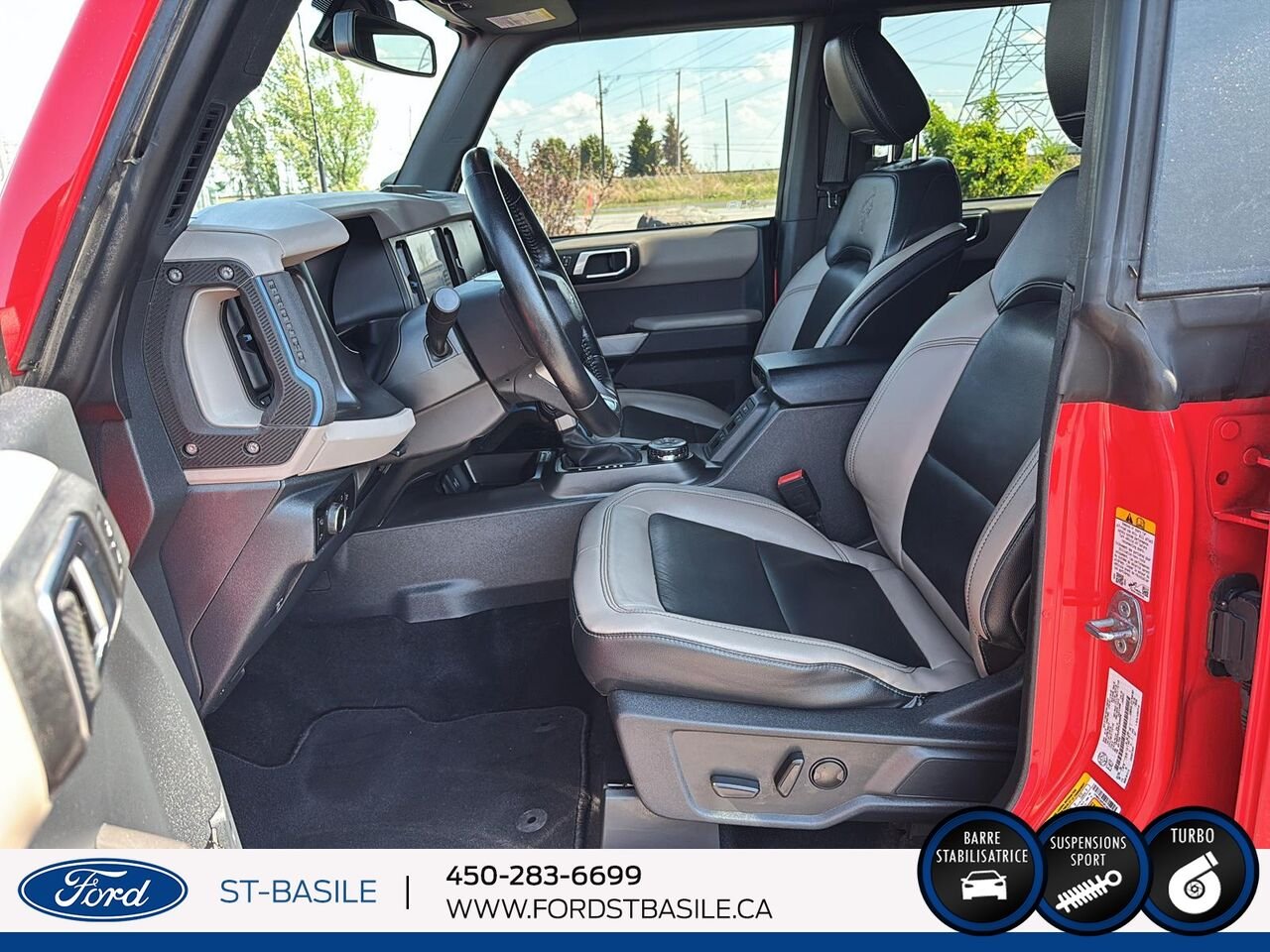 Ford Bronco 2023 Rouge Saint-Basile-le-Grand - photo #14