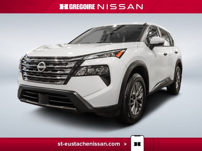 Nissan Rogue S AWD DEM. A DISTANCE APPLE CARPLAY SIEGES CHAUFAN 2024 Blanc