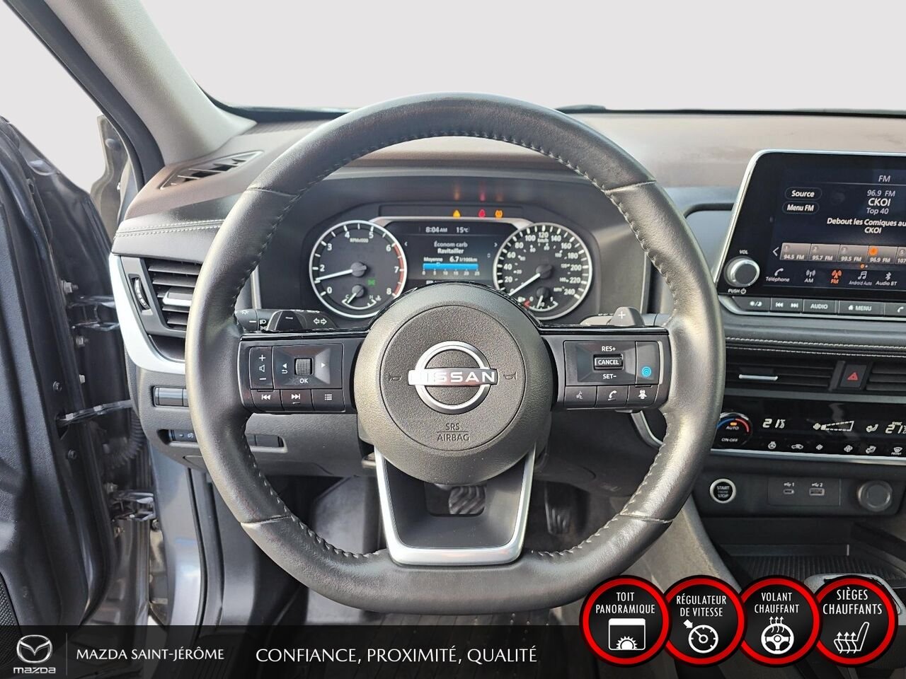 2023 Nissan Rogue Grey Ste-Agathe des Monts - photo #12