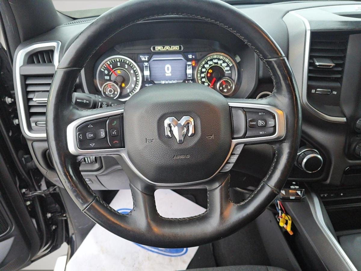 RAM 1500 52524A | Big Horn cabine d'équipe 4x4 caisse de 6 pi 4 po 2019 Noir Val-d'Or - photo #9