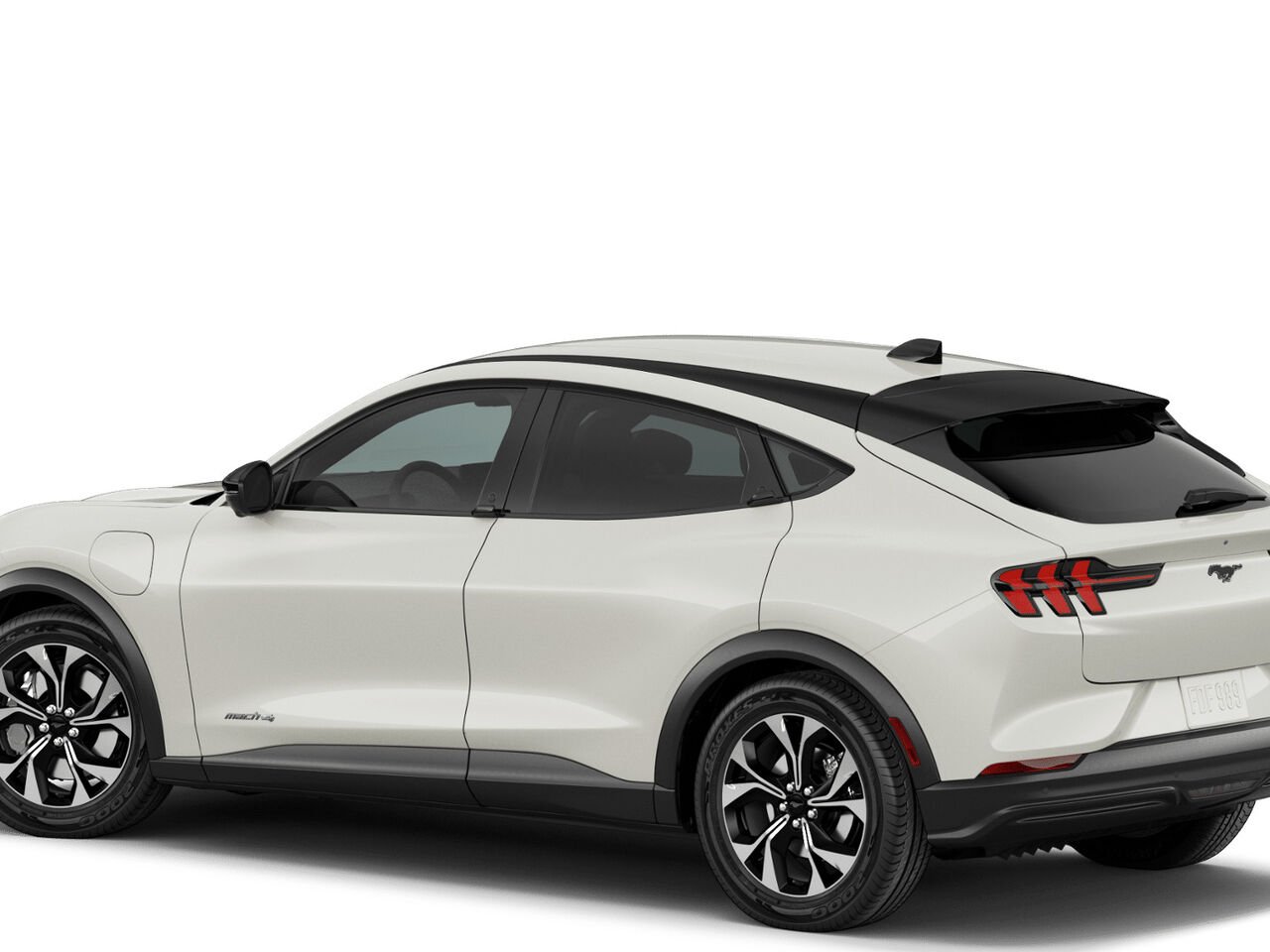 2026 Ford Mustang Mach-E Star White Metallic Tri-Coat Saint-Jérôme - photo #1