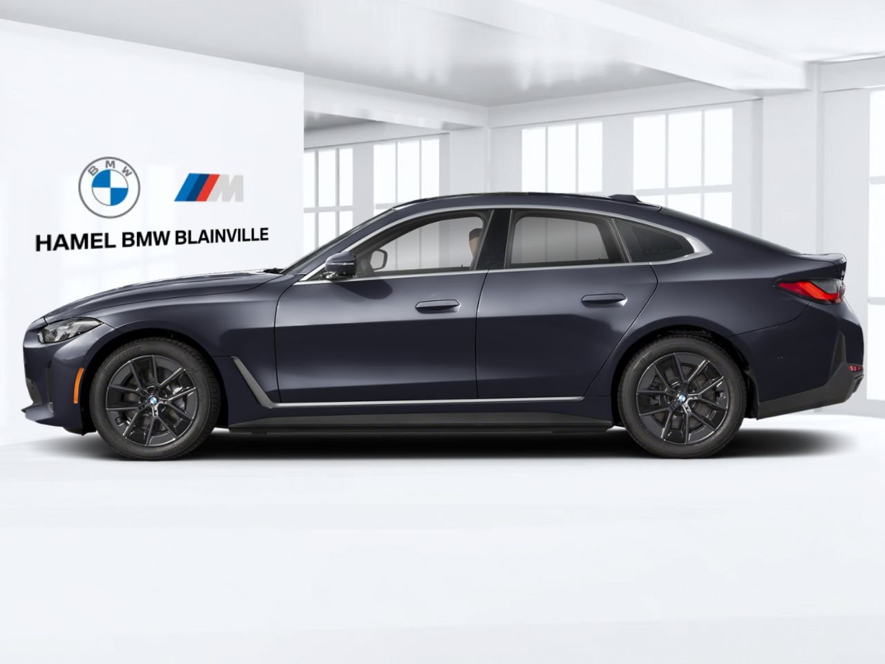 2026 BMW i4 eDrive40 Tanzanite Blue Metallic Blainville - photo #1
