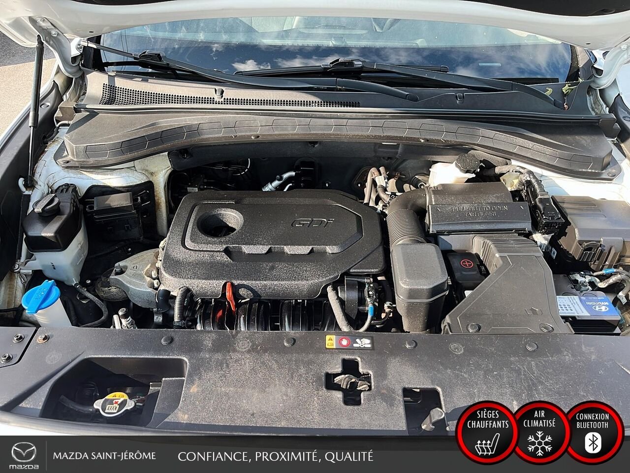 Hyundai Santa Fe 2019 Blanc Ste-Agathe des Monts - photo #23