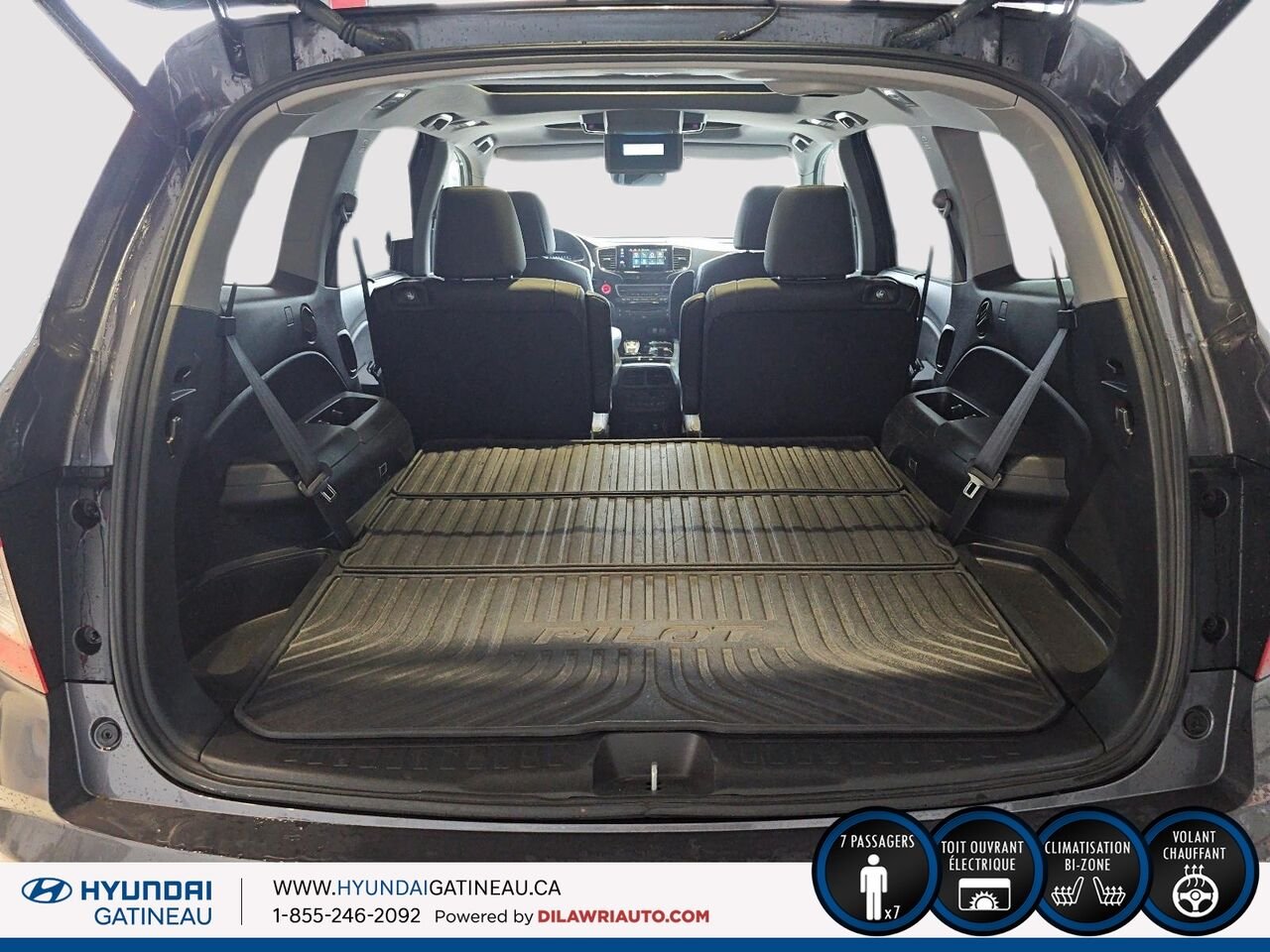 2021 Honda Pilot Touring 7 places TI*** cuir , navigation , bas millage *** Ottawa & Gatineau - photo #5