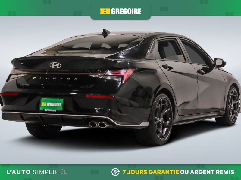 Hyundai Elantra 2025 Noir Saint-Eustache - photo #8
