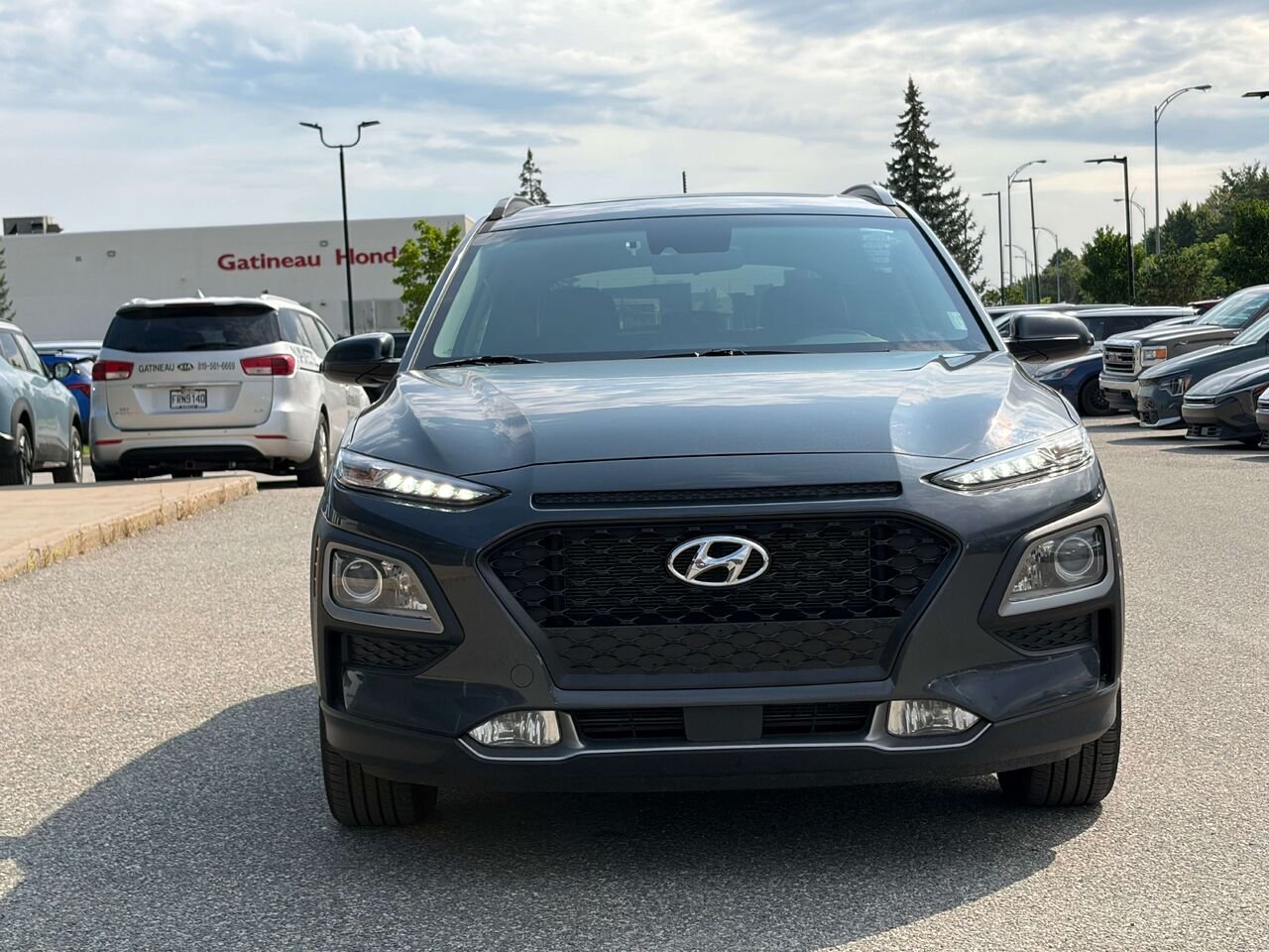 Hyundai KONA 2020 Gris Gatineau - photo #1