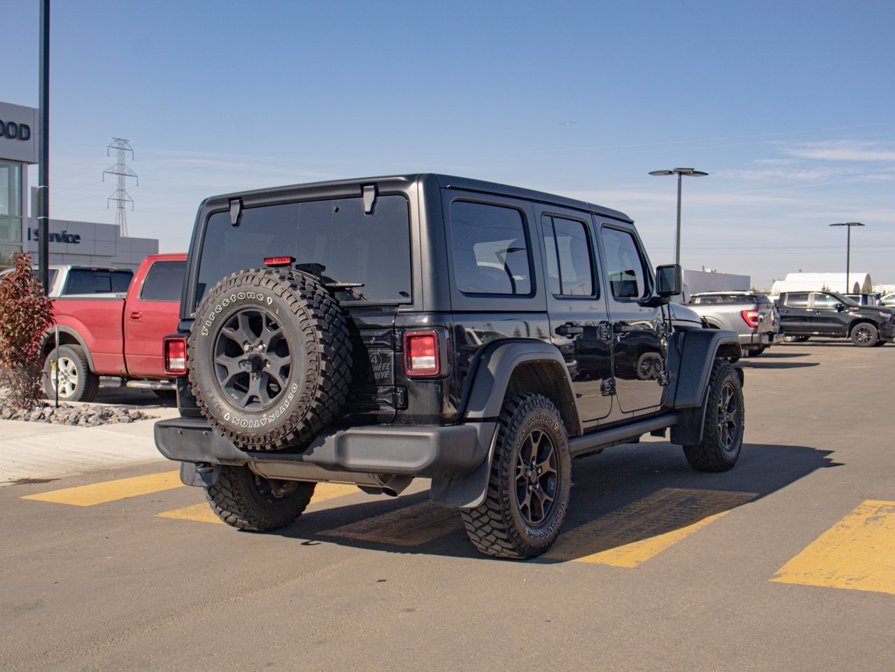 2023 Jeep Wrangler Willys 4 Door 4x4 Black Sherwood Park - photo #9