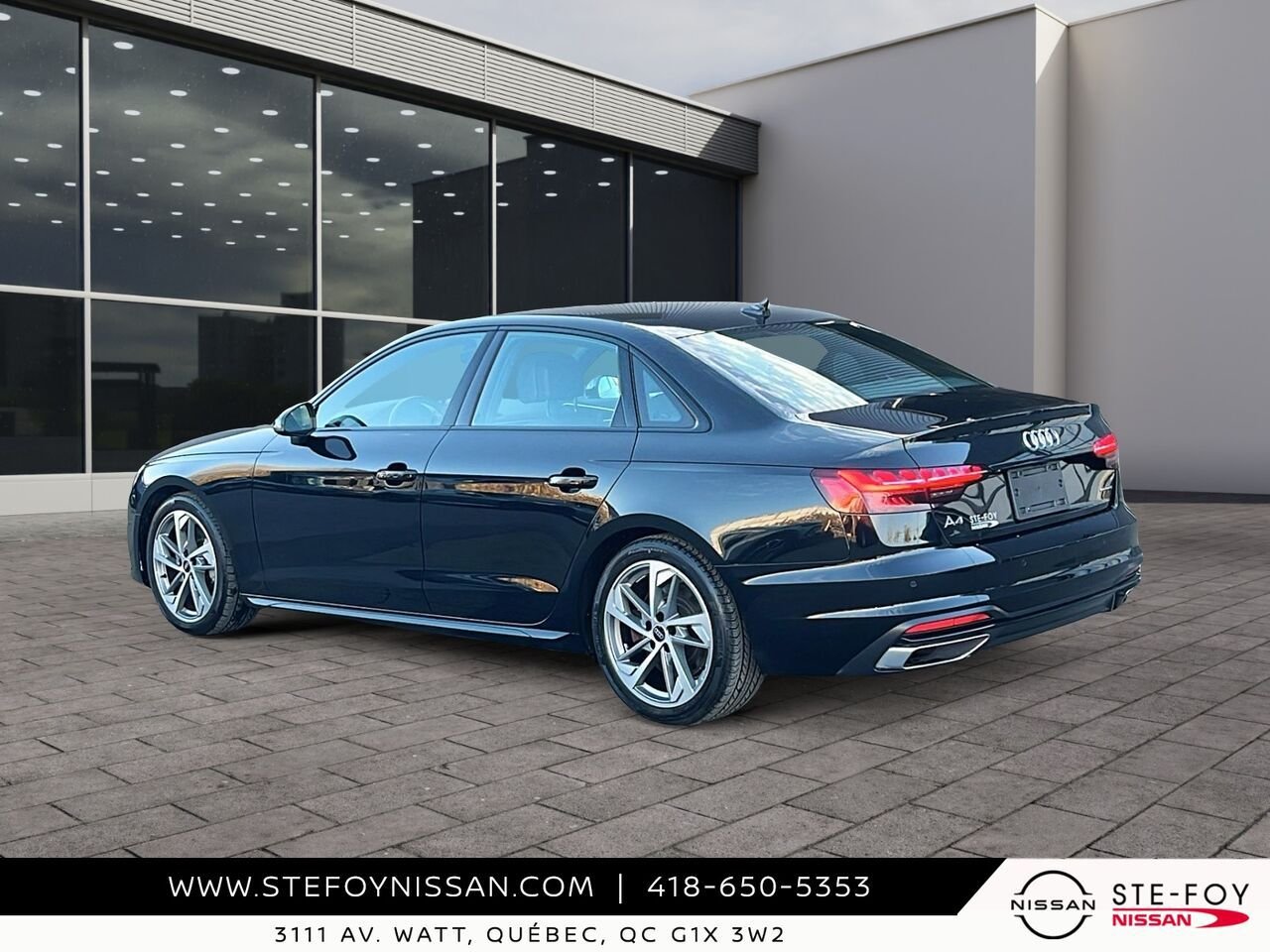2024 Audi berline A4 Black Ste-Foy - photo #3