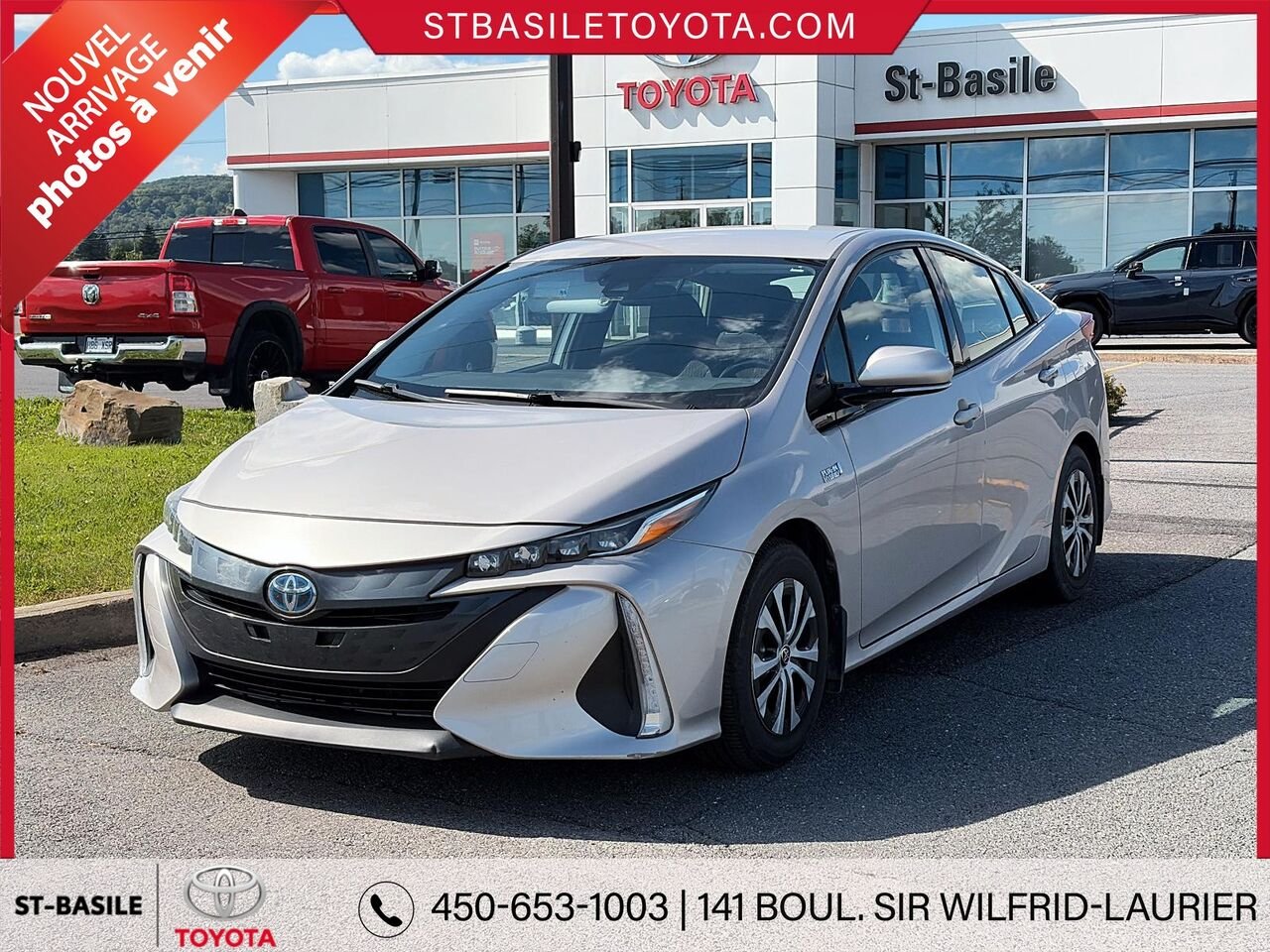 TOYOTA Prius Prime 2020 Argent Saint-Basile-le-Grand - photo #0