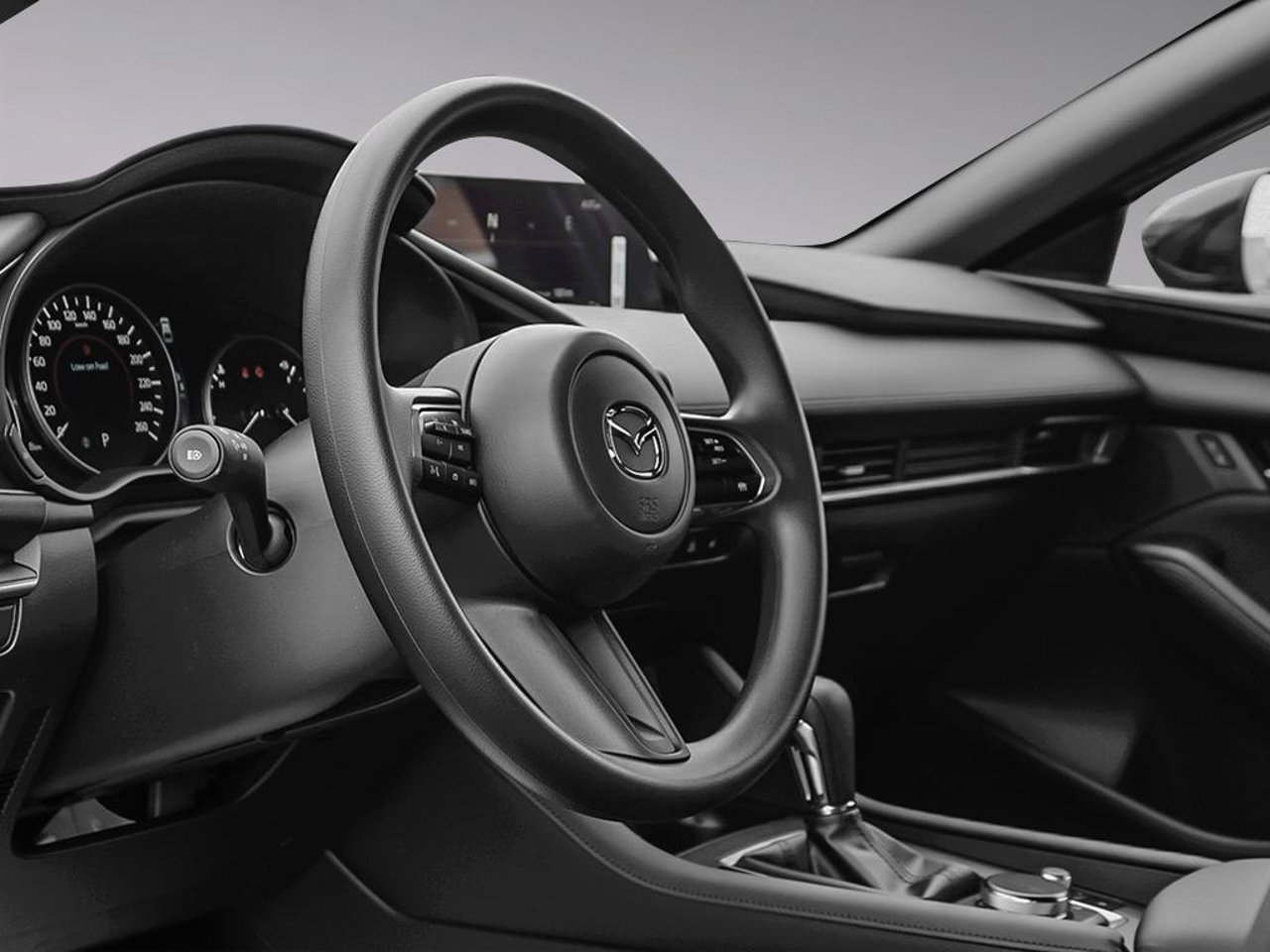 2026 Mazda Mazda3 Sport JM1BPAKL6T1903303 Jet Black Mica Mirabel - photo #11