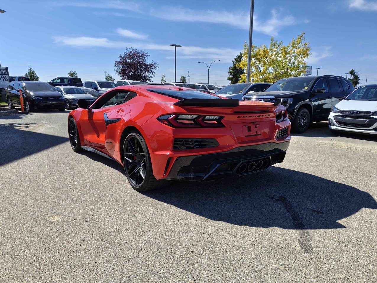 2025 Chevrolet Corvette 2dr Z06 Cpe w/1LZ Red Sherwood Park - photo #4
